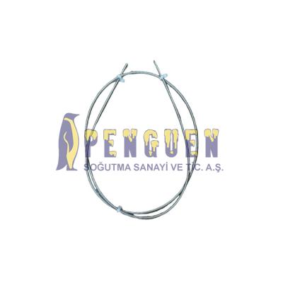 1/4 PVC Bakır Metal İç Boru Bükme Yayı 1 Metre