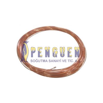 Kılcal Bakır Boru 1/6 1.8Mm-0.8Mm 3 Metre